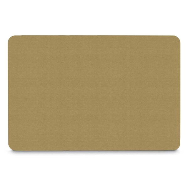 Corkboard, Fabric, Blk/Gry, 3 Door, 72 x 36"